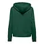 Kids ONLY winder hoodie meisjes - groen - KogLyna - regular fit