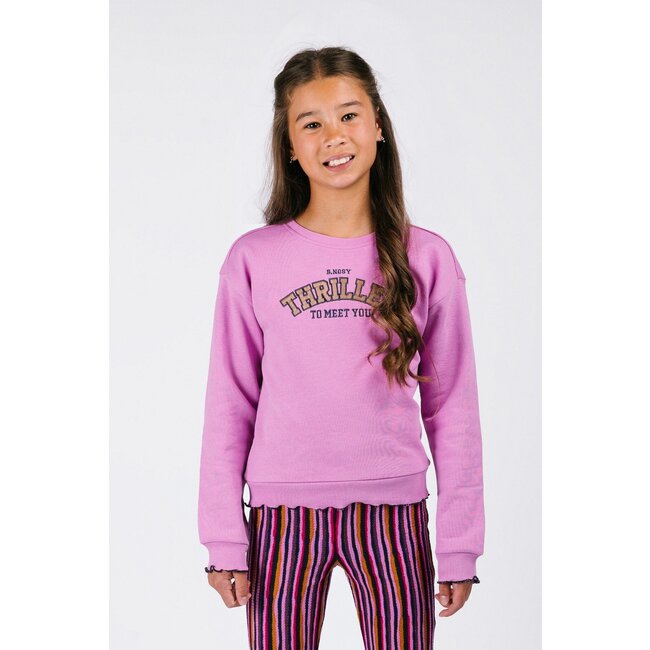 B.Nosy winter sweater meisjes - paars - Sue