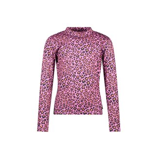 B.Nosy winter top meisjes - roze/paars - Toscha - print