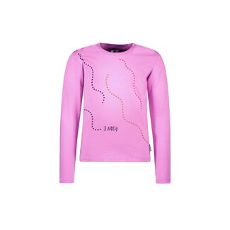 B.Nosy winter t-shirt meisjes - paars - Tiara - longsleeve