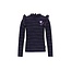 B.Nosy winter top meisjes - navy blauw/paars - Tonya - ruffles - gestreept