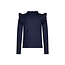 B.Nosy winter top meisjes - navy blauw - Tonya - ruffles
