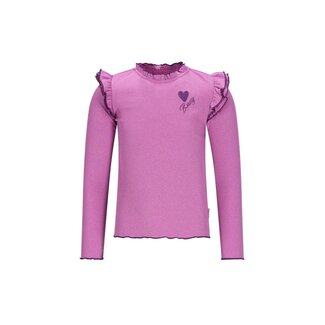 B.Nosy winter top meisjes - paars - Tonya - ruffles