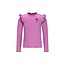 B.Nosy winter top meisjes - paars - Tonya - ruffles