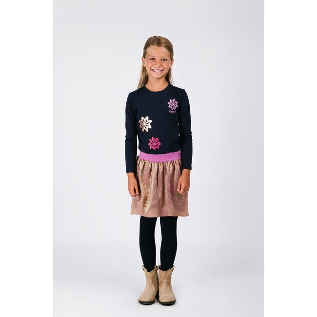 B.Nosy winter rok meisjes - goud - Roza - metallic