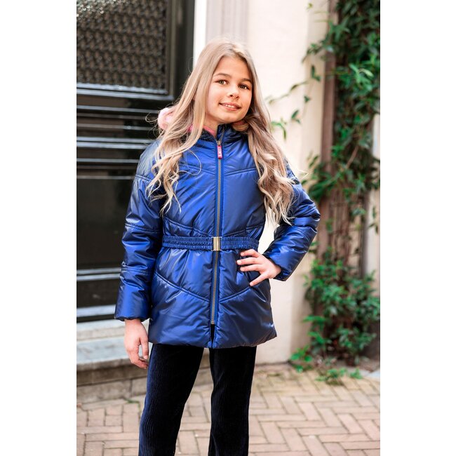 B.Nosy winter winterjas meisjes - navy blauw - Jayla