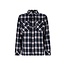 B.Nosy winter shirt jongens - navy blauw - Bas - geruit
