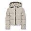 Kids ONLY winter winterjas meisjes - grijs - KogDolly - puffer