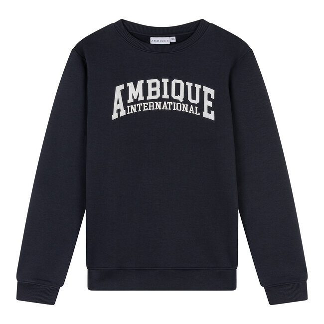 Ambique winter sweater jongens - Ivan - navy blauw