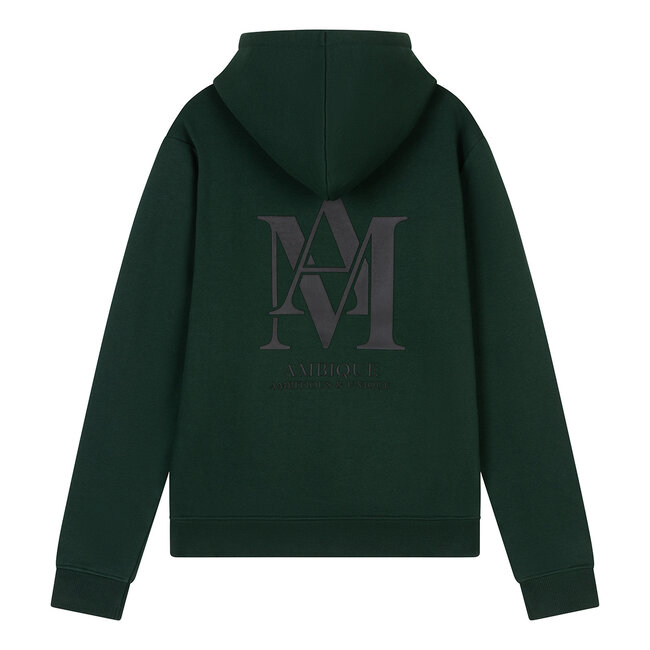 Ambique winter hoodie jongens - Mike - groen