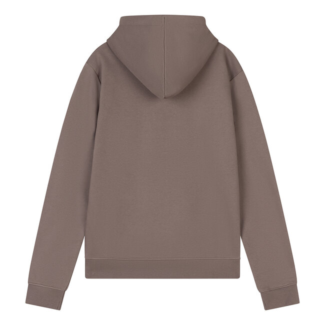 Ambique winter hoodie jongens - Nick - taupe