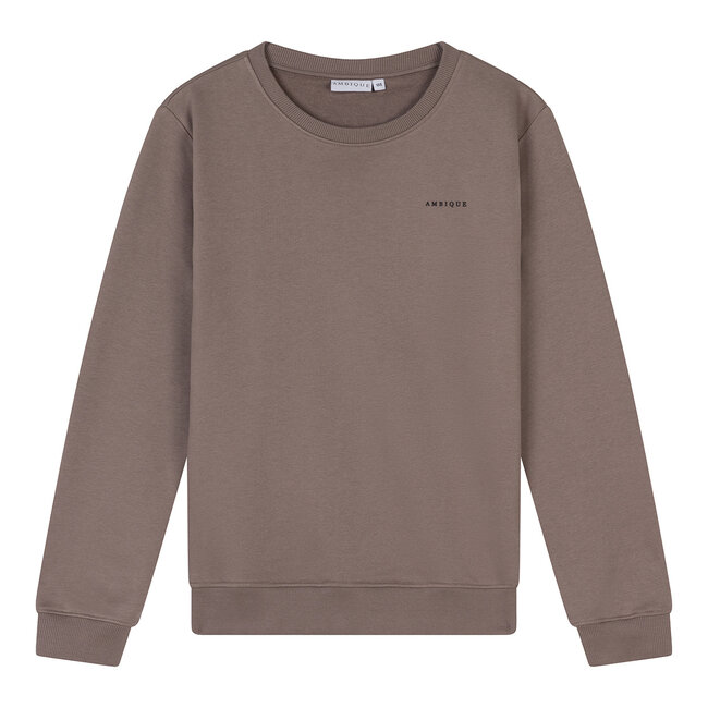 Ambique winter sweater jongens - Kris - taupe