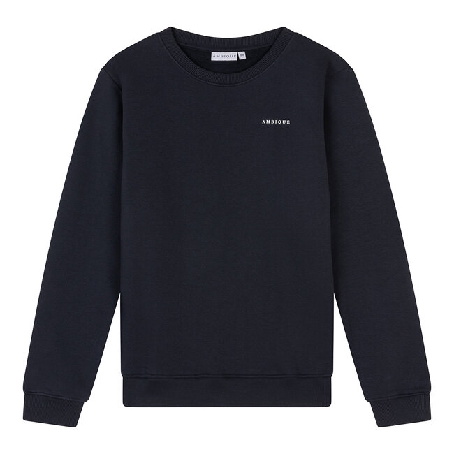 Ambique winter sweater jongens - Kris - navy blauw