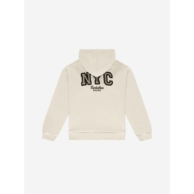 Nik&Nik winter hoodie meisjes - zand - Novan