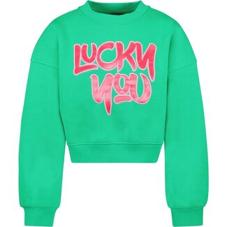Cars winter sweater meisjes - Lara - groen