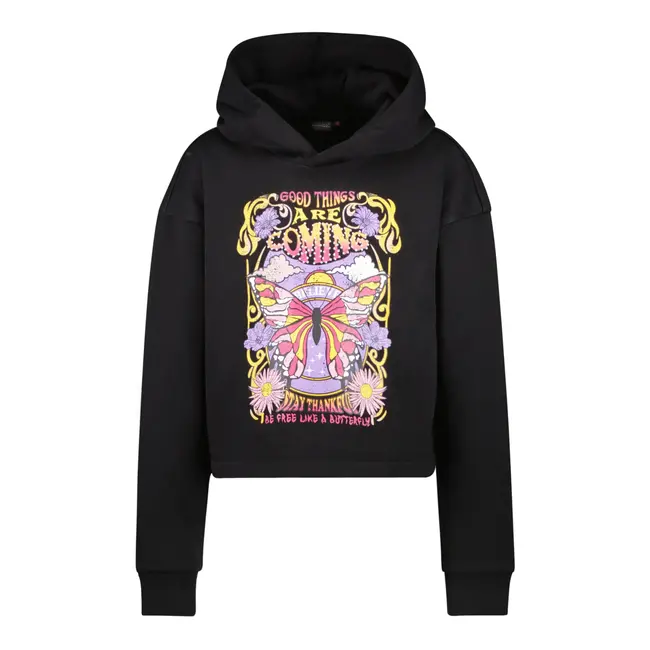 Cars winter sweater meisjes - Sofia - zwart