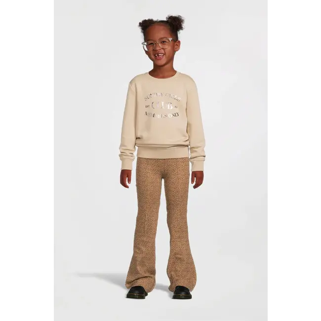 Cars winter sweater meisjes - Lian - zand