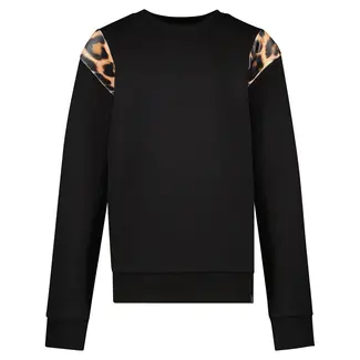 Cars winter sweater meisjes - Penne - zwart