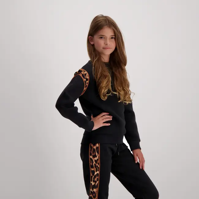 Cars winter sweater meisjes - Penne - zwart