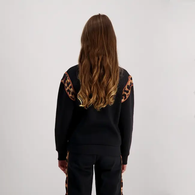 Cars winter sweater meisjes - Penne - zwart