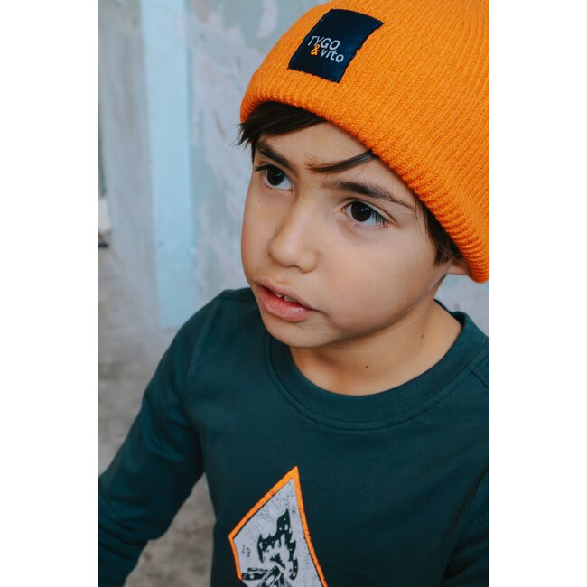 Tygo & Vito winter t-shirt jongens - groen - Mason - longsleeve