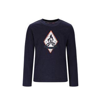 Tygo & Vito winter t-shirt jongens - navy blauw - Mason - longsleeve