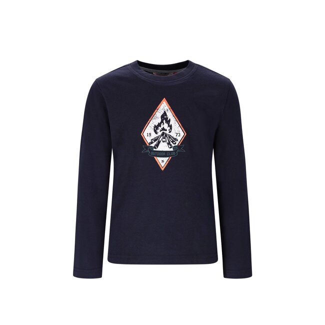 Tygo & Vito winter t-shirt jongens - navy blauw - Mason - longsleeve