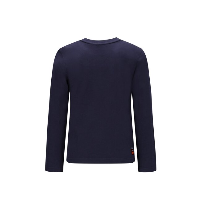 Tygo & Vito winter t-shirt jongens - navy blauw - Mason - longsleeve