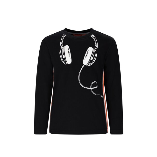 Tygo & Vito winter t-shirt jongens - zwart - Mason - longsleeve