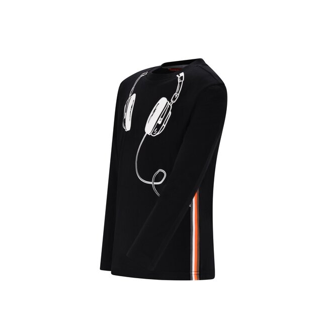 Tygo & Vito winter t-shirt jongens - zwart - Mason - longsleeve