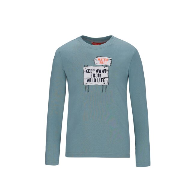 Tygo & Vito winter t-shirt jongens - blauw - Max - longsleeve