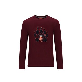 Tygo & Vito winter t-shirt jongens - bordeaux rood - Max - longsleeve