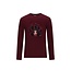 Tygo & Vito winter t-shirt jongens - bordeaux rood - Max - longsleeve