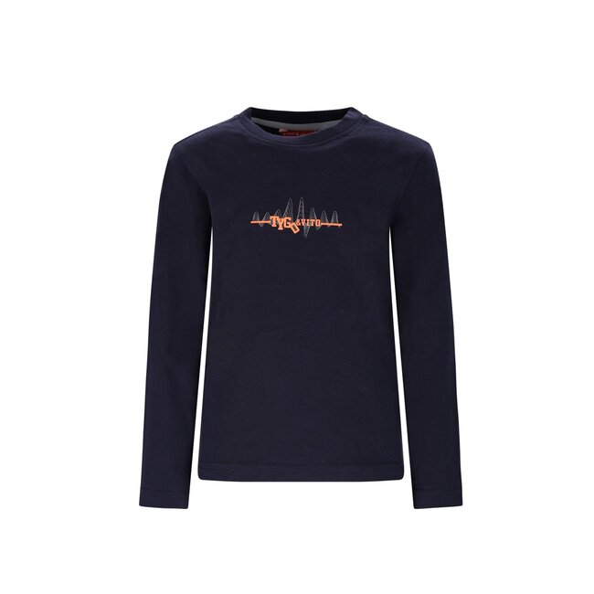 Tygo & Vito winter t-shirt jongens - navy blauw - Mees - longsleeve