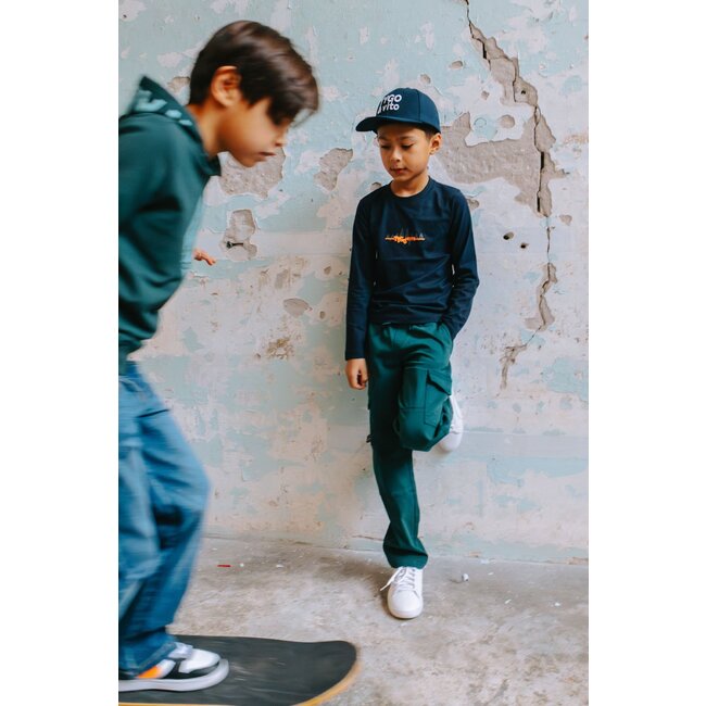 Tygo & Vito winter t-shirt jongens - navy blauw - Mees - longsleeve