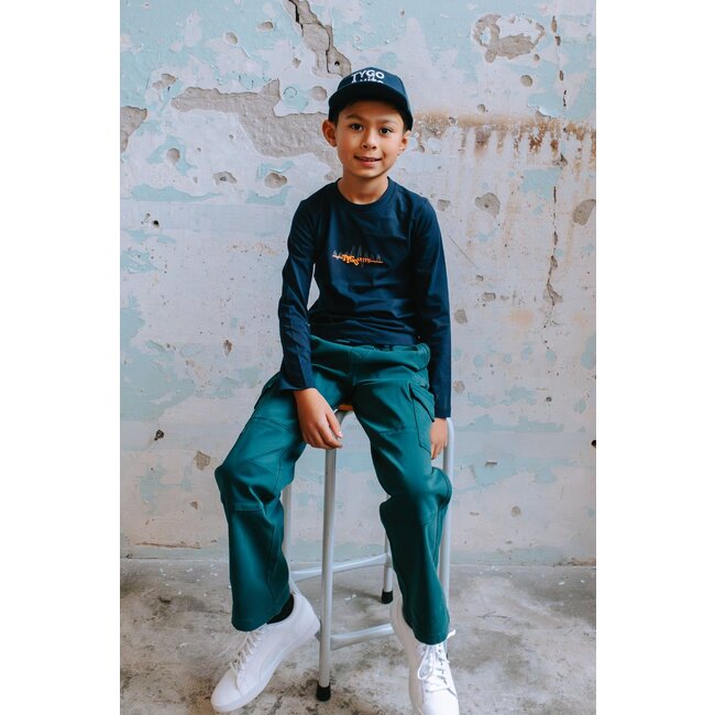 Tygo & Vito winter t-shirt jongens - navy blauw - Mees - longsleeve