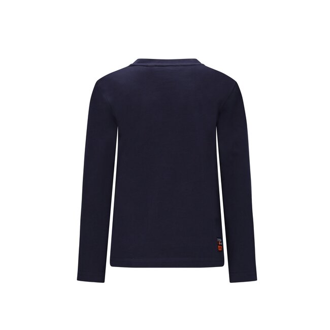 Tygo & Vito winter t-shirt jongens - navy blauw - Mees - longsleeve