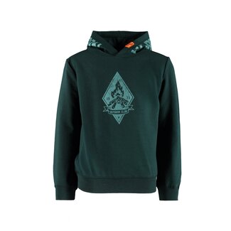 Tygo & Vito winter hoodie jongens - groen - Hobie