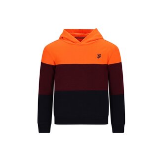 Tygo & Vito winter hoodie jongens - bordeaux rood - Hessel