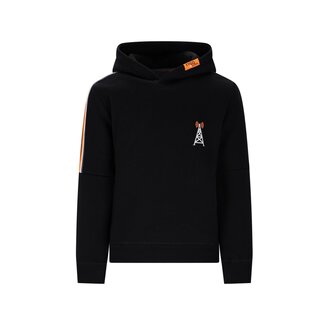 Tygo & Vito winter hoodie jongens - zwart - Hero