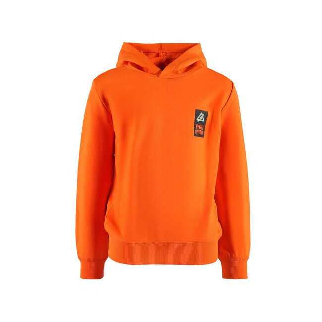 Tygo & Vito winter hoodie jongens - oranje - Henk