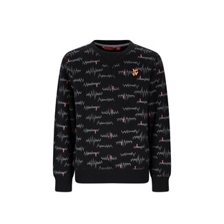 Tygo & Vito winter sweater jongens - zwart - Senna