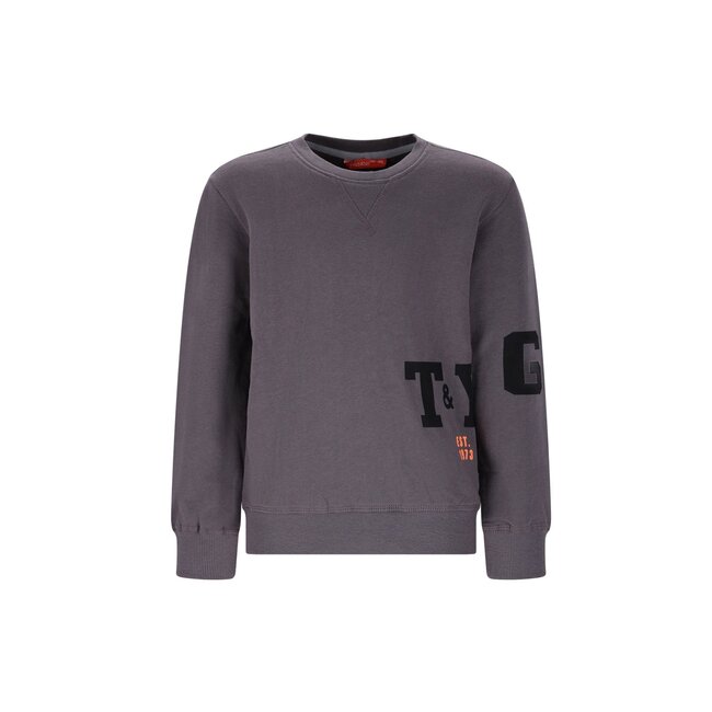 Tygo & Vito winter sweater jongens - grijs - Siebe