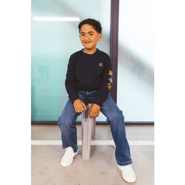 Tygo & Vito winter sweater jongens - navy blauw - Sven