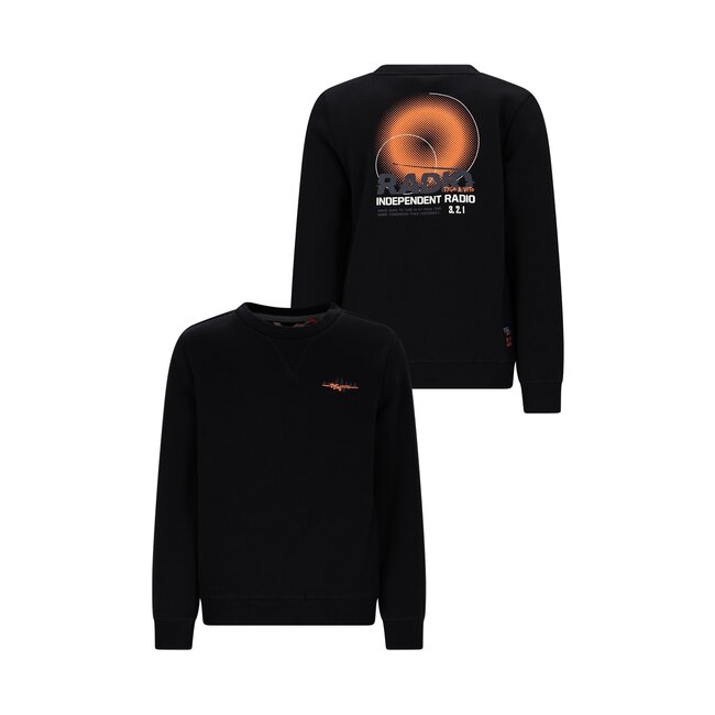 Tygo & Vito winter sweater jongens - zwart - Silver