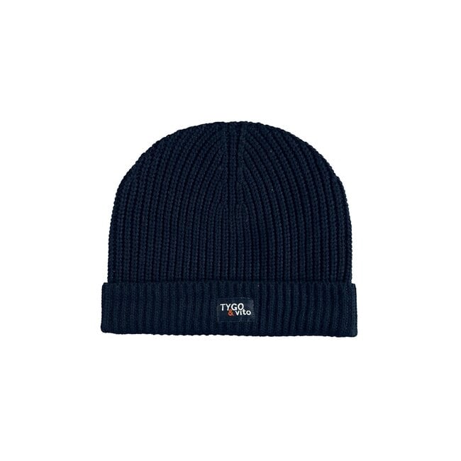 Tygo & Vito winter muts jongens - navy blauw - Morris