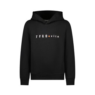 Tygo & Vito winter hoodie jongens - zwart