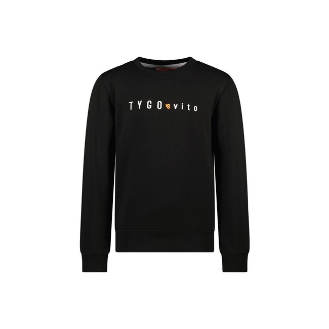 Tygo & Vito winter sweater jongens - zwart