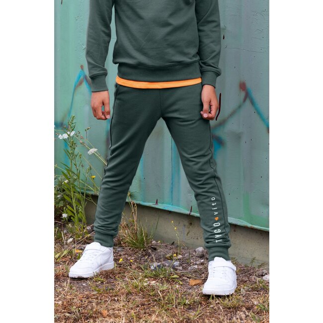 Tygo & Vito winter sweat broek jongens - groen
