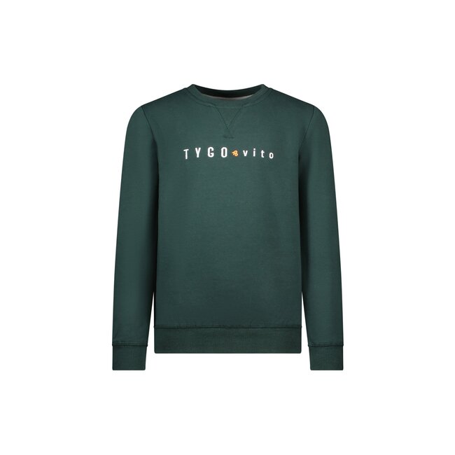 Tygo & Vito winter sweater jongens - groen